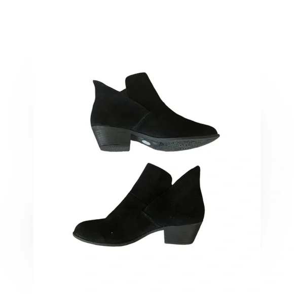 Ruff Hewn Easton black suede leather pull on boots size 10 - Picture 3 of 9